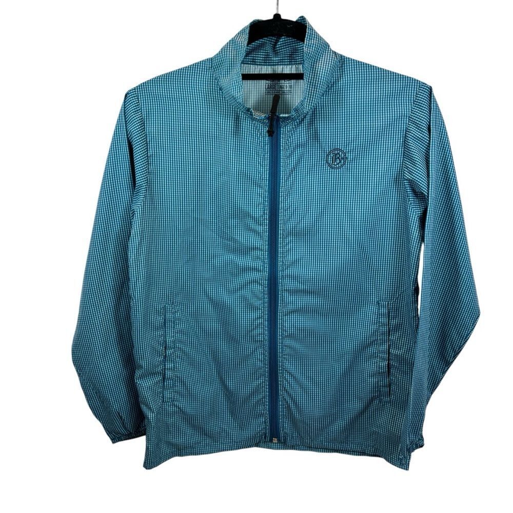 Boys Garb Golf Harrison Jacket‎ Blue Size Large 9-10